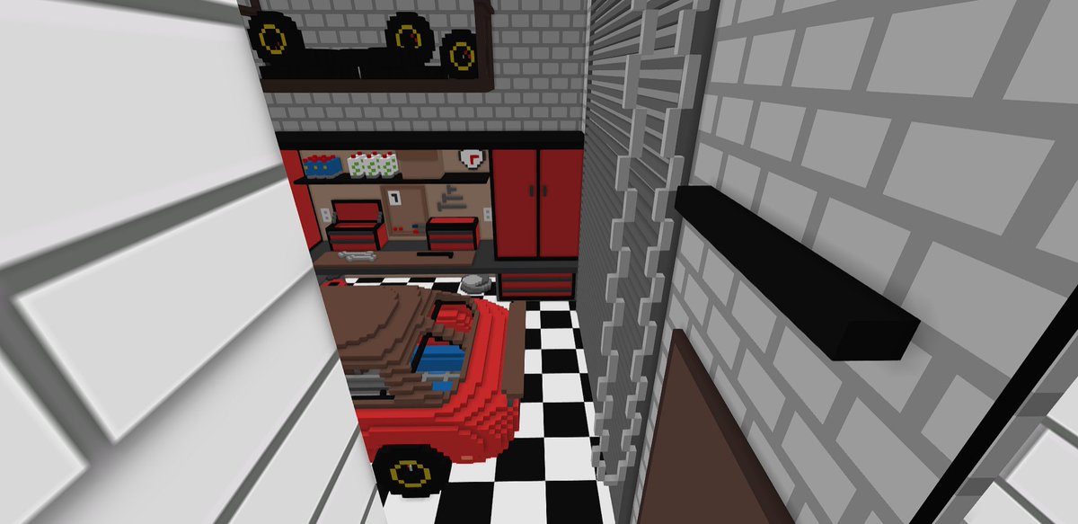 voxeliving's tweet photo. Such an iconic build. 🎲 @cryptovoxels trivia ➡️ Do you know where this is from? 🤔 @pointshark shh lol #NFT #OG #standardsetting #VRE https://t.co/KpWaV0R4s1