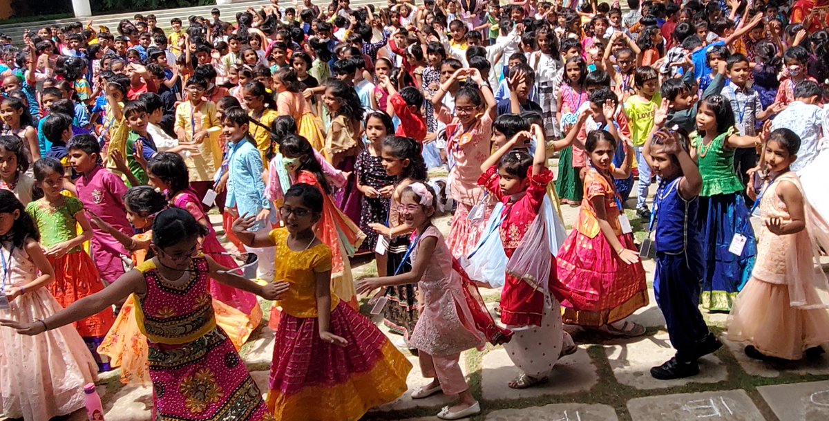 #floralfestivalofTelangana #Indianculture #festivalandcelebration #birlaopenmindsinternationalschool