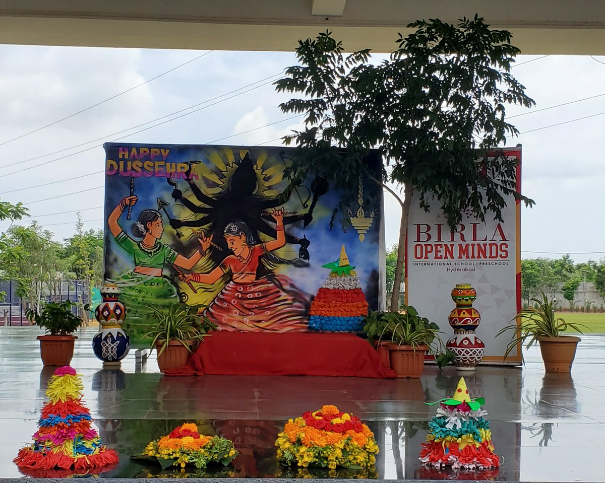 BirlaOpenMinds's tweet photo. #floralfestivalofTelangana #Indianculture #festivalandcelebration #birlaopenmindsinternationalschool https://t.co/tzMP0wTLeG