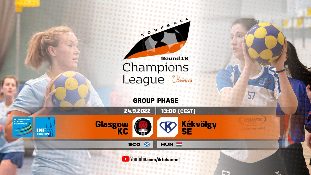 Good morning! The group phase ends this morning! Decisive games to be played to know which clubs will play the #KCL R1 semi-finals! #Day2

IKF Korfball Champions League R1-B
🏆 IKF #KCL R1B
📍 23-25.9.2022 | Oleśnica 🇵🇱
All info ► korfball.sport/?p=27488

#korfball #korfbal