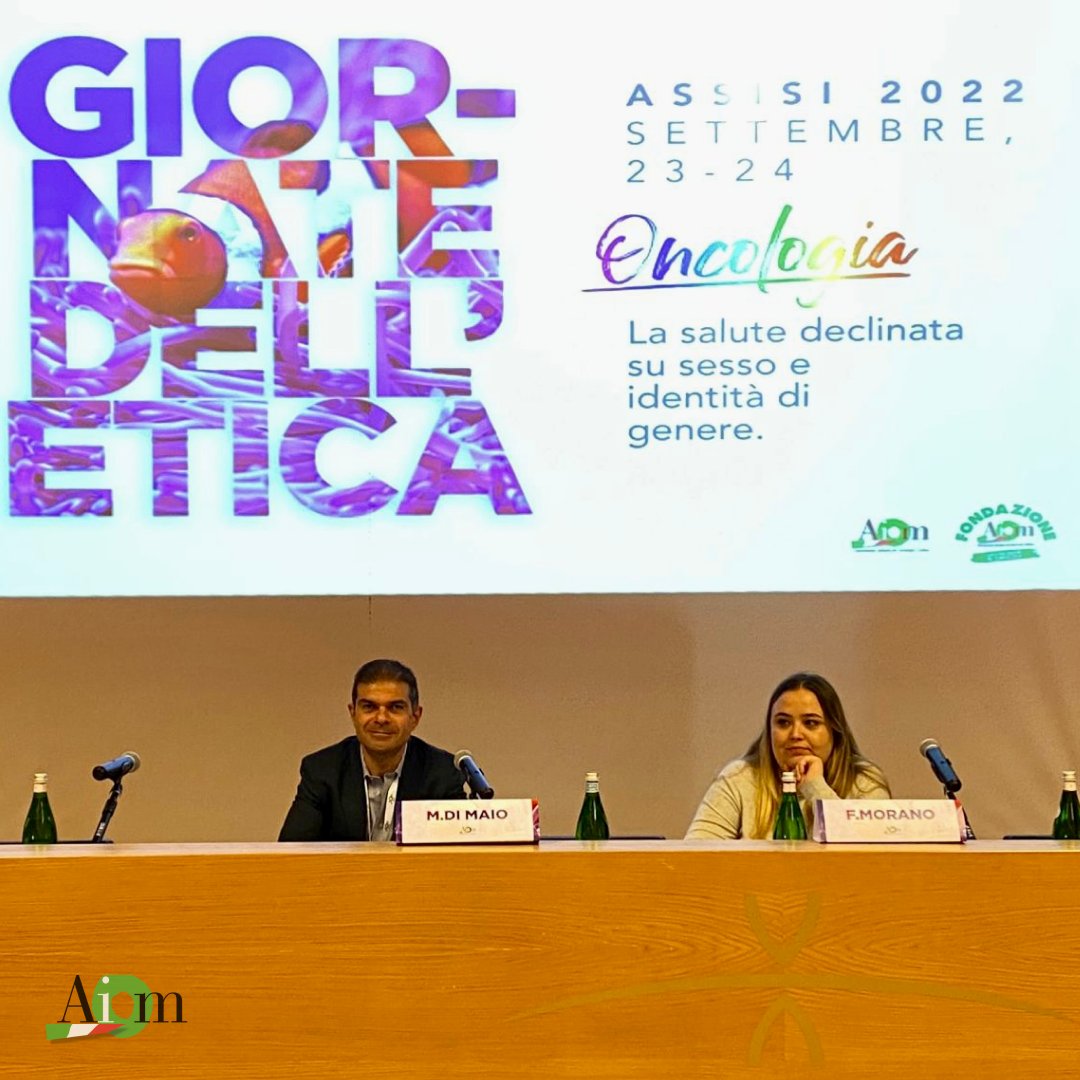 Seconda giornata delle Giornate dell’Etica in Oncologia | La risposta di AIOM alle necessità cliniche della comunità LGBTQIA+ con il Segretario Nazionale Massimo Di Maio (@MassimoDiMaio75). #AIOM #oncologia #assisi #giornatedelletica