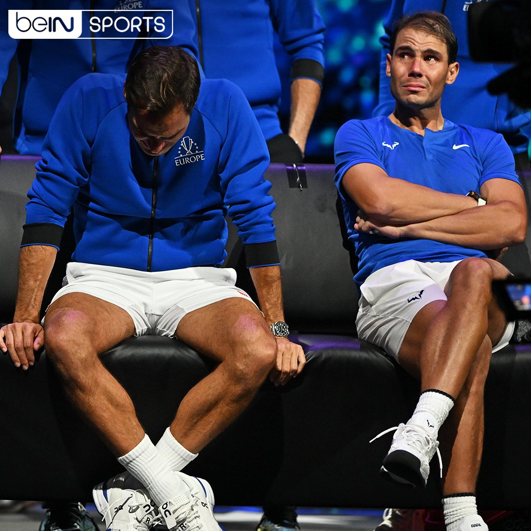 beINSPORTS's tweet photo. لحظة ستظل راسخة في قلوبنا! 😢

#تنس https://t.co/hVSdF8WJzG