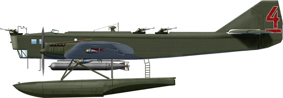 NavalEncyclope1's tweet photo. The Tupolev TB-1P was a rare interwar floatplane torpedo bomber and minelayer variant (1932) of the famous TB-1, first soviet all-metal aircraft and pioneering bomber, with 66 converted in Taganrog. https://t.co/awvfujhxUP #sovietnavy #interwaraviation #floatplane #tupolev https://t.co/yEYteZtuWo