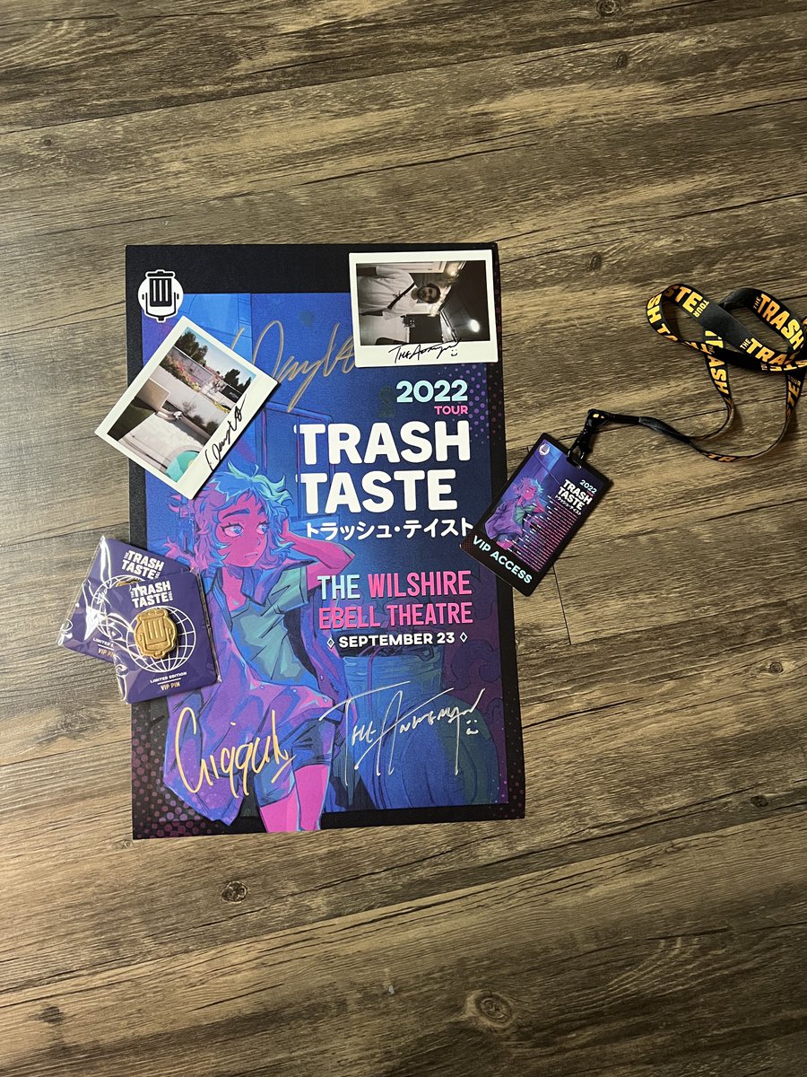 mishins13's tweet photo. Loved the live show @TrashTastePod 
I wish I could make it to another show! https://t.co/Tuff0tKzhh