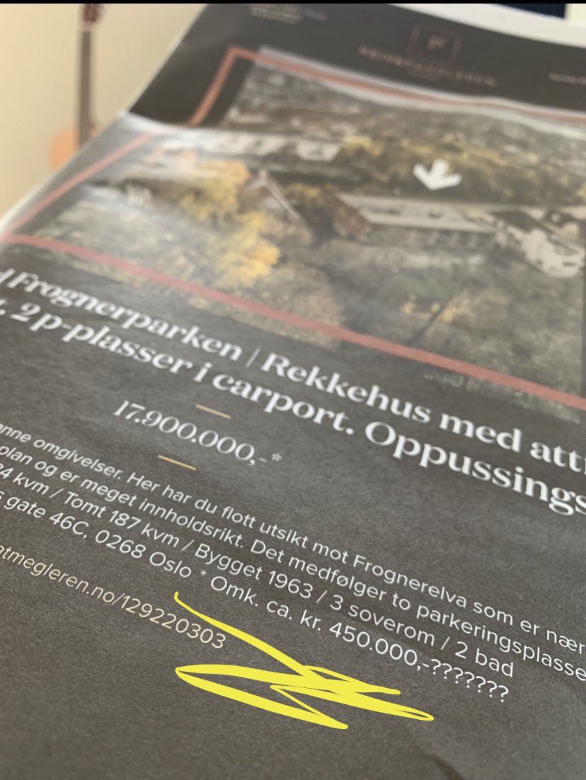 JanJohnsrud's tweet photo. Kanskje ikke den mest tillitsvekkende boligannonsen fra Privatmegleren der altså 😂 https://t.co/3xWLzjhV56