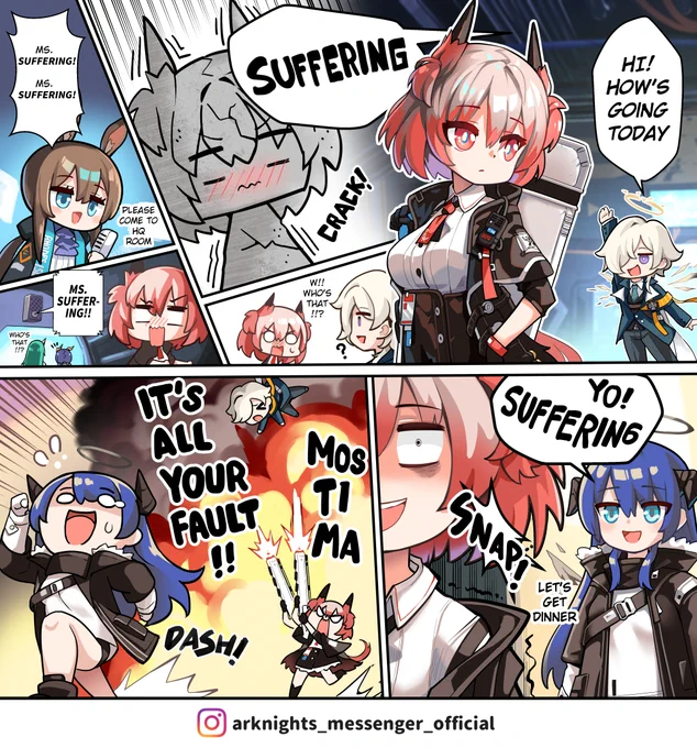Laterano Top Secret Codename🚫

arknights_messenger_official comics https://t.co/hqcvLuxSlx

#Arknights #明日方舟 #アークナイツ #Yostar 