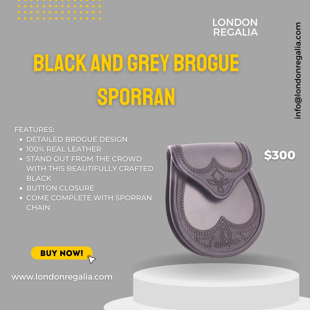 Shop Now: londonregalia.com

#sporran #kilt #scotland #tartan #scottish #meninkilts #kiltpin #sporrans #kilts #tartankilt #highlandwear #bagpipes