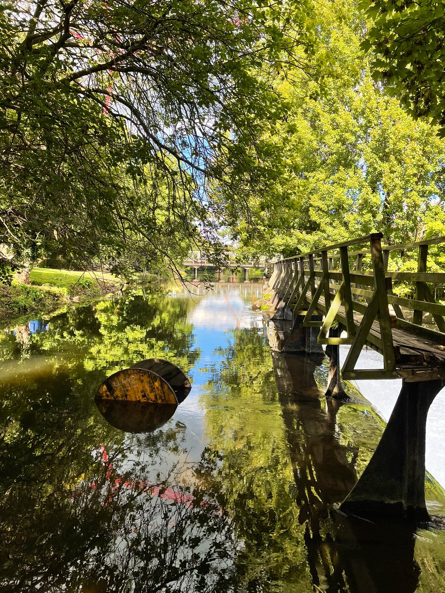Beautiful #DarleyAbbey basking in the late summer sun ☀️