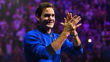 BasharBato's tweet photo. O my dear God. How ever can we go on after FR retirement? What to look for now😩. Who to wait to cheer? Who to be amazed with? Who to love on court⁉️
#RogerFederer https://t.co/9DMD118MMn