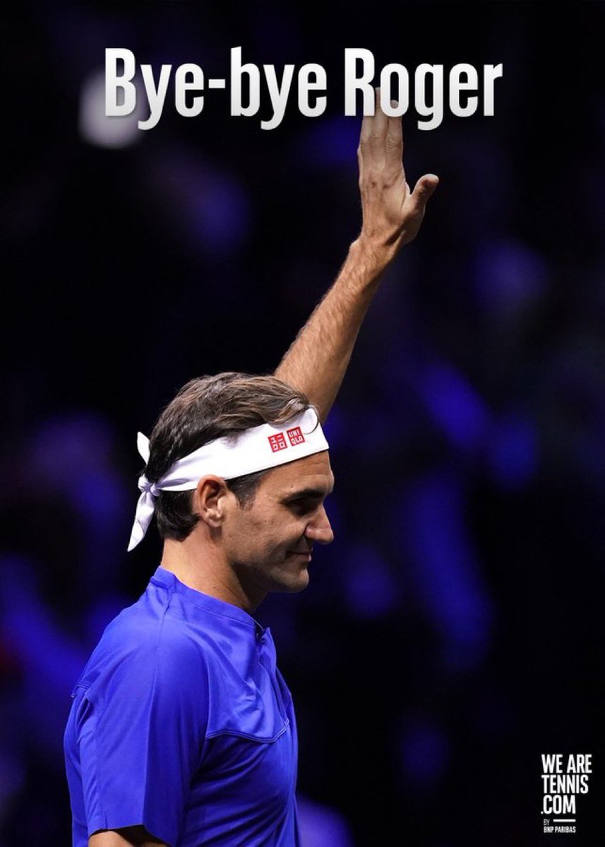 BasharBato's tweet photo. O my dear God. How ever can we go on after FR retirement? What to look for now😩. Who to wait to cheer? Who to be amazed with? Who to love on court⁉️
#RogerFederer https://t.co/9DMD118MMn