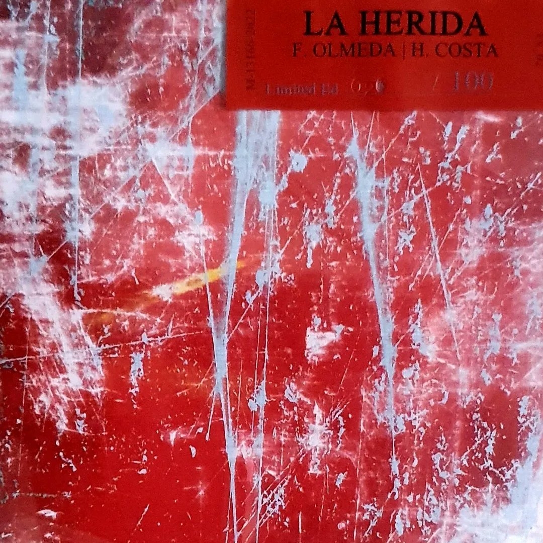 FernandoOlmeda's tweet photo. 'La herida' es una simbiosis de la música virtuosa de @HacheCosta y una selección de mis poemas (inéditos), a los que he puesto voz.
#poesía #desamor #laherida https://t.co/2Jhac2htWk