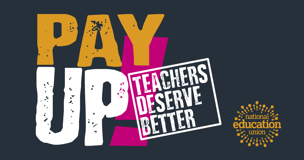 We are excited. We are fired up. We are ready to go. At 10.30am let the country know that #TeachersDeserveBetter than being overworked and undervalued. #PayUp