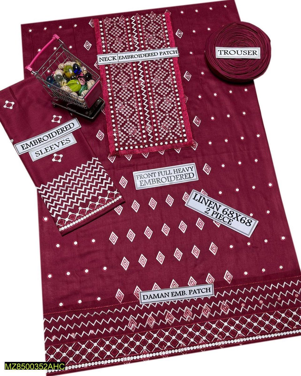 Abid30005's tweet photo. *Catalog Name*: Winter 3 Pcs Suit Collection Vol. 2
 
*Product Name*: Inspired By Kayseria
 
*Product Description*: 2 Pc Beautiful Winter Suit
 
*Product Details*:
 
Fabric: Linen
Front Neck Embroidered
Sleeves: Embroidered
Shirt Cutting: 2.5 Meter
Trouser: Plain Dyed 
RS_2150 https://t.co/UXyYbW38SX