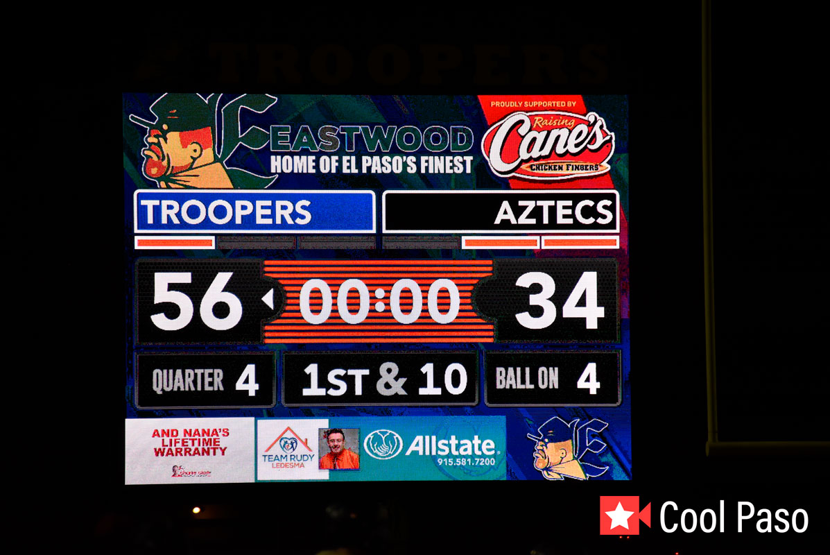 Cool Paso (@coolpasosports) on Twitter photo 🏈 Eastwood wins vs El Dorado 56-34. <a href="/EastwoodHQ/">Eastwood High School</a>
Picture Courtesy of Cool Paso Sports 🏈 Eastwood wins vs El Dorado 56-34. <a href="/EastwoodHQ/">Eastwood High School</a>
Picture Courtesy of Cool Paso Sports