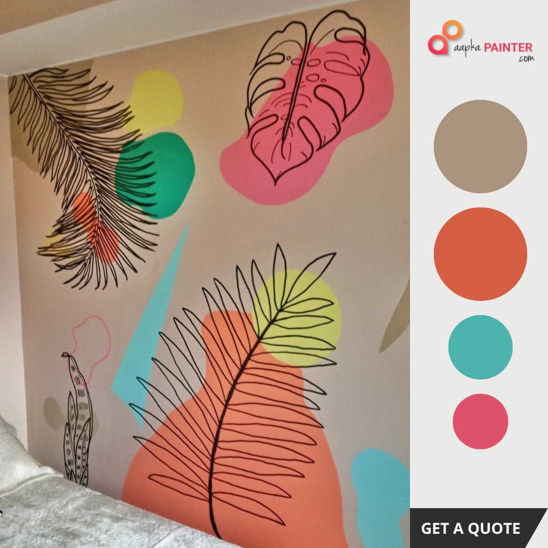 aapkapainter's tweet photo. Let the colors inspire you! 💛💚💙💜
Get a Quote
Or Visit us on https://t.co/mSbRKbEZfH
#homepainting #muralart #wallart #colorpallete #wallpaint #wallart #brighthome #brightwall #paintingprocess #paint #paintnow #paintmyhome #homeinterior #homemakover #livingroominterior https://t.co/RuOllC4xLV
