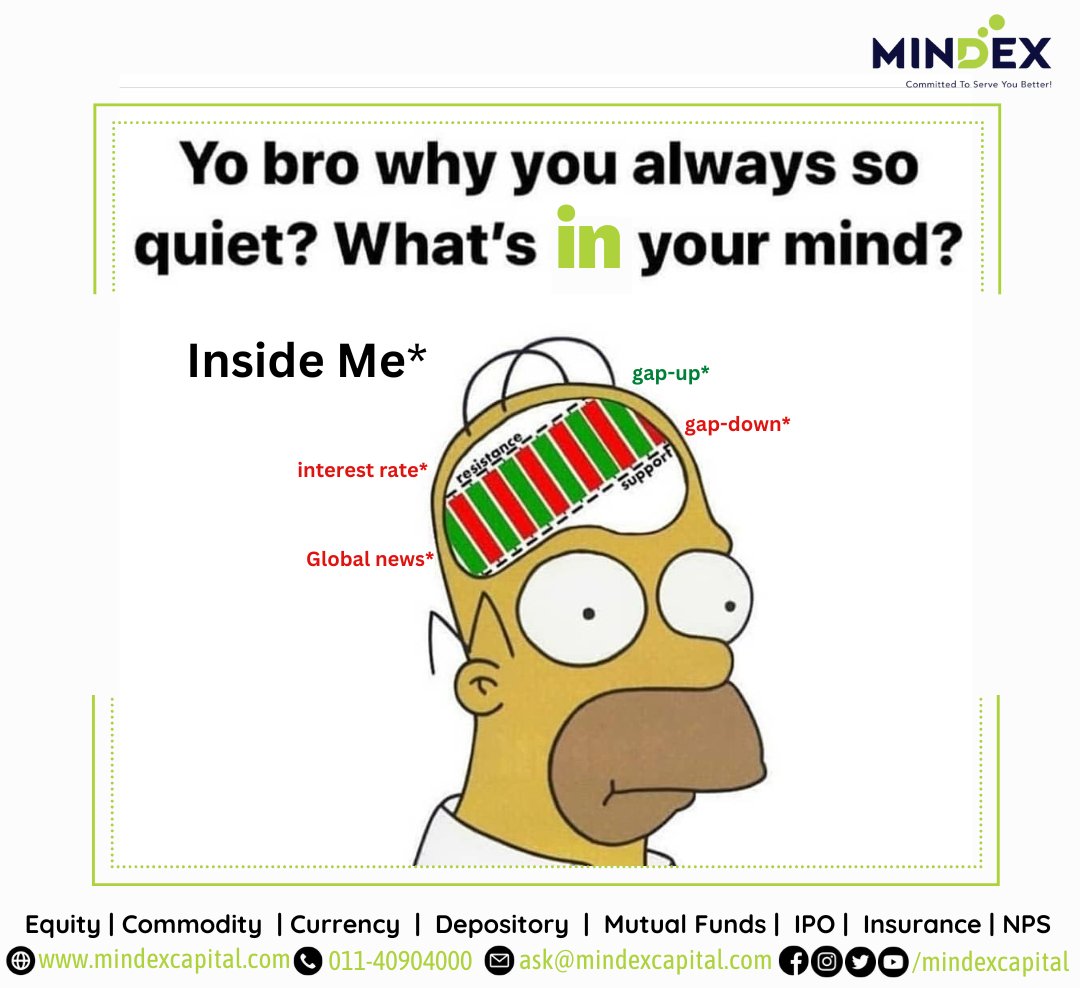 mindexcapital's tweet photo. Inside Picture of Traders Mind.......
Our Services👇
https://t.co/d7wzF2R06U
#trader #inside #mind #quiet #fear
#funny #funyposts #viralpost #stockmarket #educativepost #learn #investment https://t.co/py3GKpnV8V