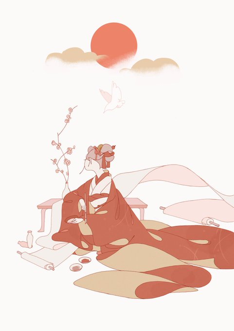 「kimono」 illustration images(Popular))