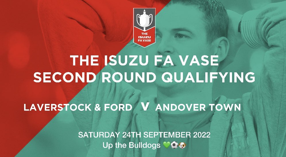 Lavvyfc's tweet photo. GAME DAY💫 & what a day… it’s @IsuzuFAVase DAY! 🏆🤞🏼
Down the Dell vs an inform @Andovertownfc in whats tipped to be a cracking tie
📍 SP1 1QX
⏰ 3:00pm KO
🎫 £7 / £4 cash only
🍻 club open all day
🥯 Tea Hut open from 2pm
Come down & back the boys
#Bulldogs 💚⚽️🐶 https://t.co/iSFsSzu4Dh