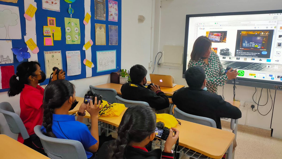OisMsg's tweet photo. #The world through my lens#
Enthusiastic little photographers of MSG gaining hands on learning of the functions of a camera at OIS - _Nikon Kids Photography Club @gemsoois @LalithaSuresh2 @menon_reshmi @KapilaPawar @JayarajMeera https://t.co/ArJMMqx7wn