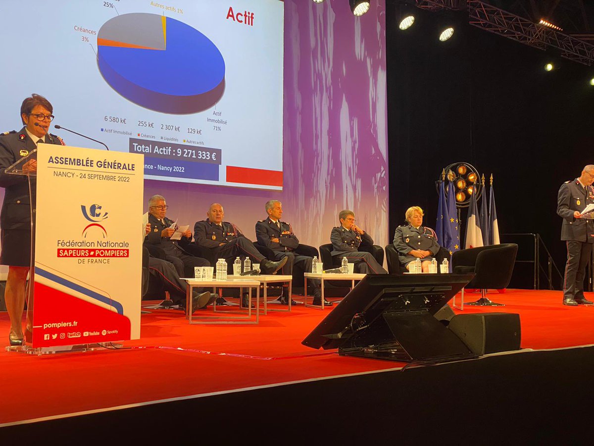 #CNSPF2022 | Début de l’Assemblée Générale de la #Federation Nationale des <a href="/PompiersFR/">Pompiers de France</a> qui se clôturera par les discours de <a href="/GDarmanin/">Gérald DARMANIN</a> et @AllioneFNSPF (à suivre en direct sur les réseaux sociaux).