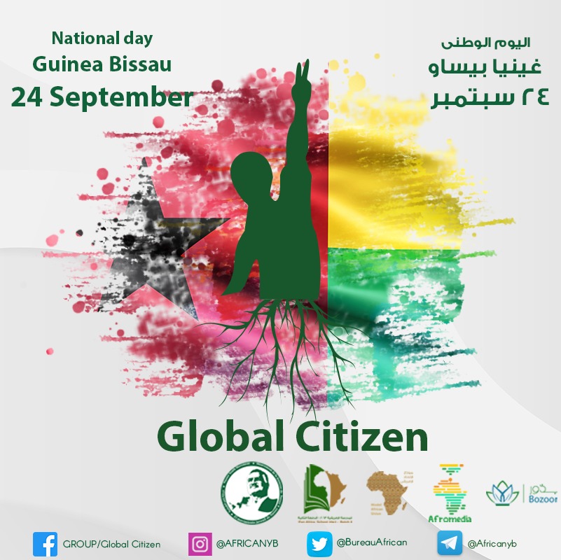 Global Citizen (@BureauAfrican) on Twitter photo 2022-09-24 07:50:53 Happy independence Day #GuineaBissau 🇬🇼🌍
#NasserYouthMovement #AfroMedia #AfricanYB #Africa #panafricanism #NonAlignedYouth #ModelAU #NonalignedMovement
#IndependenceDay #WestAfrica
#PanafricaSchool #Bozoor
One for all, All for one 🌎❤️ Happy independence Day #GuineaBissau 🇬🇼🌍
#NasserYouthMovement #AfroMedia #AfricanYB #Africa #panafricanism #NonAlignedYouth #ModelAU #NonalignedMovement
#IndependenceDay #WestAfrica
#PanafricaSchool #Bozoor
One for all, All for one 🌎❤️