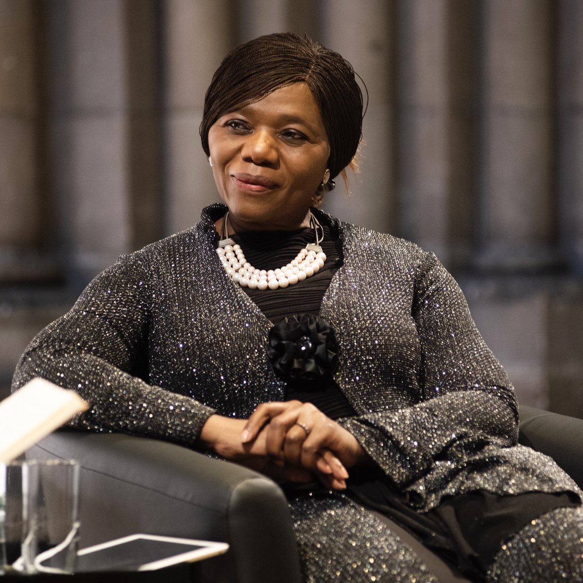 thewssociety's tweet photo. Truly honoured to have WS Fellow @ThuliMadonsela3 in Edinburgh last week. With @MeeraSelva1 Prof Thuli shared thoughts on political leadership, social justice and the corrosive impact of corruption. An inspirational event to celebrate the Signet Library’s bicentenary. #intergity https://t.co/F7W6jRuYx7