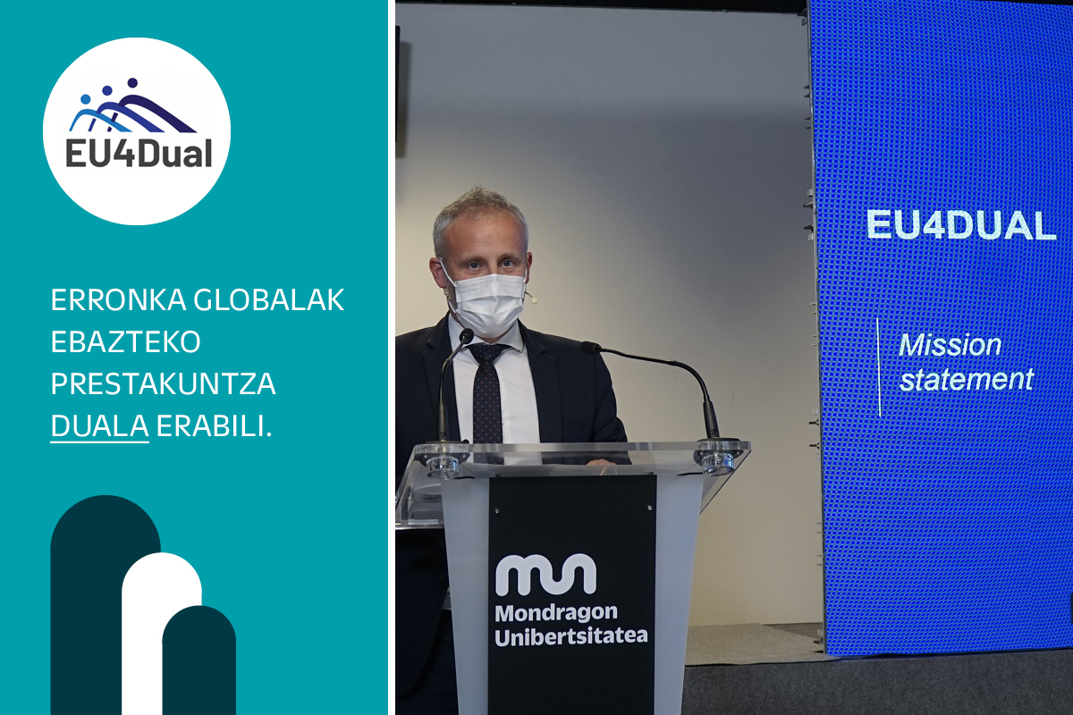 MUnibertsitatea's tweet photo. EU4DUAL aliantzaren helburua da prestakuntza duala erabiltzea Europako gizarte-erronkei aurre egiten laguntzeko, klima-aldaketa, deskarbonizazioa, digitalizazioa eta zahartze osasuntsuari bezalako erronkei, hain zuzen.
https://t.co/7FAGMBgYKv

#EU4DUAL #LearningFromFuture https://t.co/u7iamQhFqF