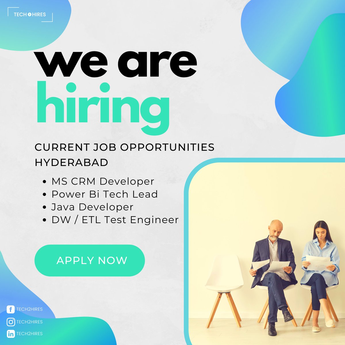 Tech2hires's tweet image. Current Job Opportunities in Hyderabad

#tech2hires #RajNiranjan #mscrm  #jobs #hiring #Hyderabadjobs #ITjobs #softwarejobs #mscrmjobs #powerbi #Azure #datafactory #datalake #triggers #sqlserver #DWtesting #elttesting #testengineer #jobsinhyderabad #hiring #recruitment