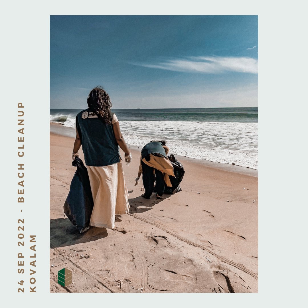 WasteVentures's tweet photo. BEACH CLEANUP

We are very excited to participate our first beach cleanup with St Joseph Higher Secondary School and with the support of Kovalam Panchayat. Let's make our beach clean and raise awareness about ocean protection ! 

#beachcleanup #ocean #oceanprotection https://t.co/kJMjY9Z8zT