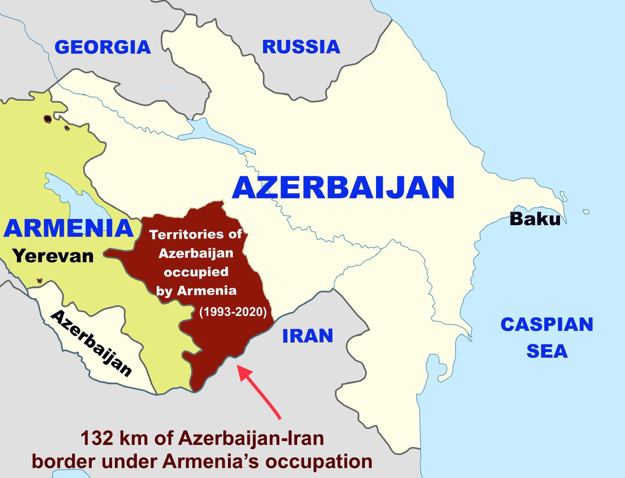 Nasimi Aghayev🇦🇿 on X: Here is the official map of #Armenia, submitted  by Yerevan to @UN, and the location of the village of Farrukh (site of the  latest tension). The question is