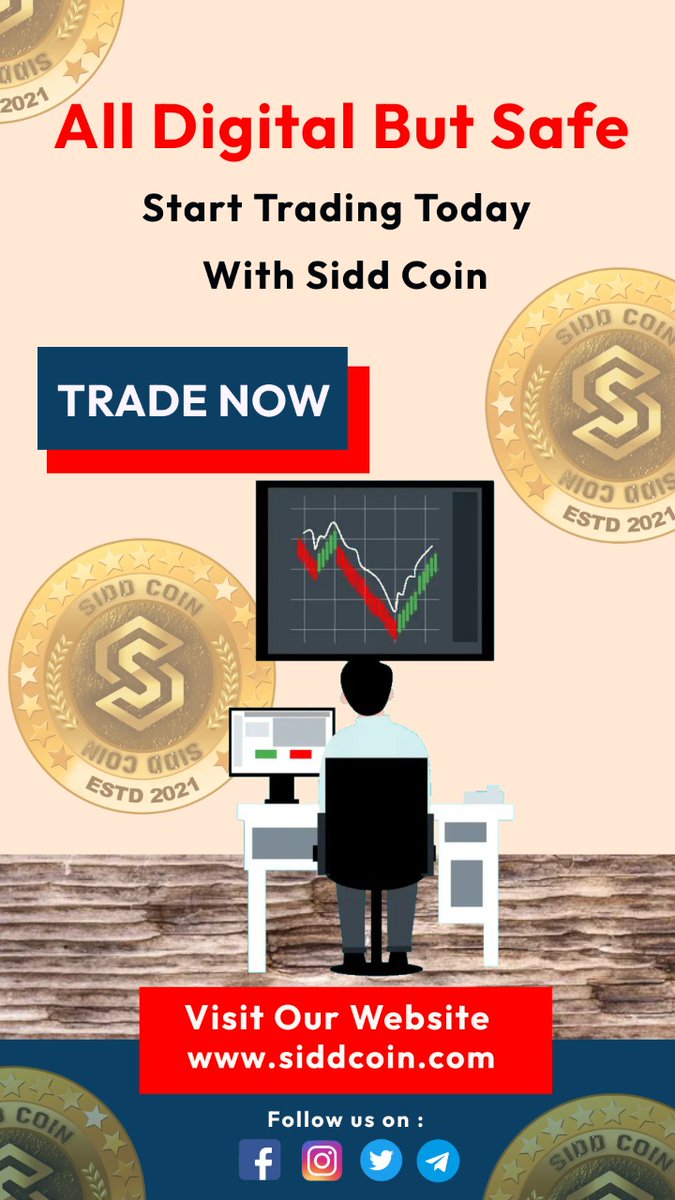 #cryptocurrency #CryptoNews #trading #BINANCE #BTC2022 #marketing #Trade #Digital #siddcoin