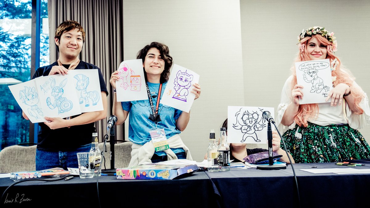 MidPrem's tweet photo. This was such a fun time!!ππ Look at us, I'm so proud of us <3
#Drawing4Exposure @TransformARTive @ask_twisted @SophieAScruggs #MLPMSPF https://t.co/JVGWBcW18S