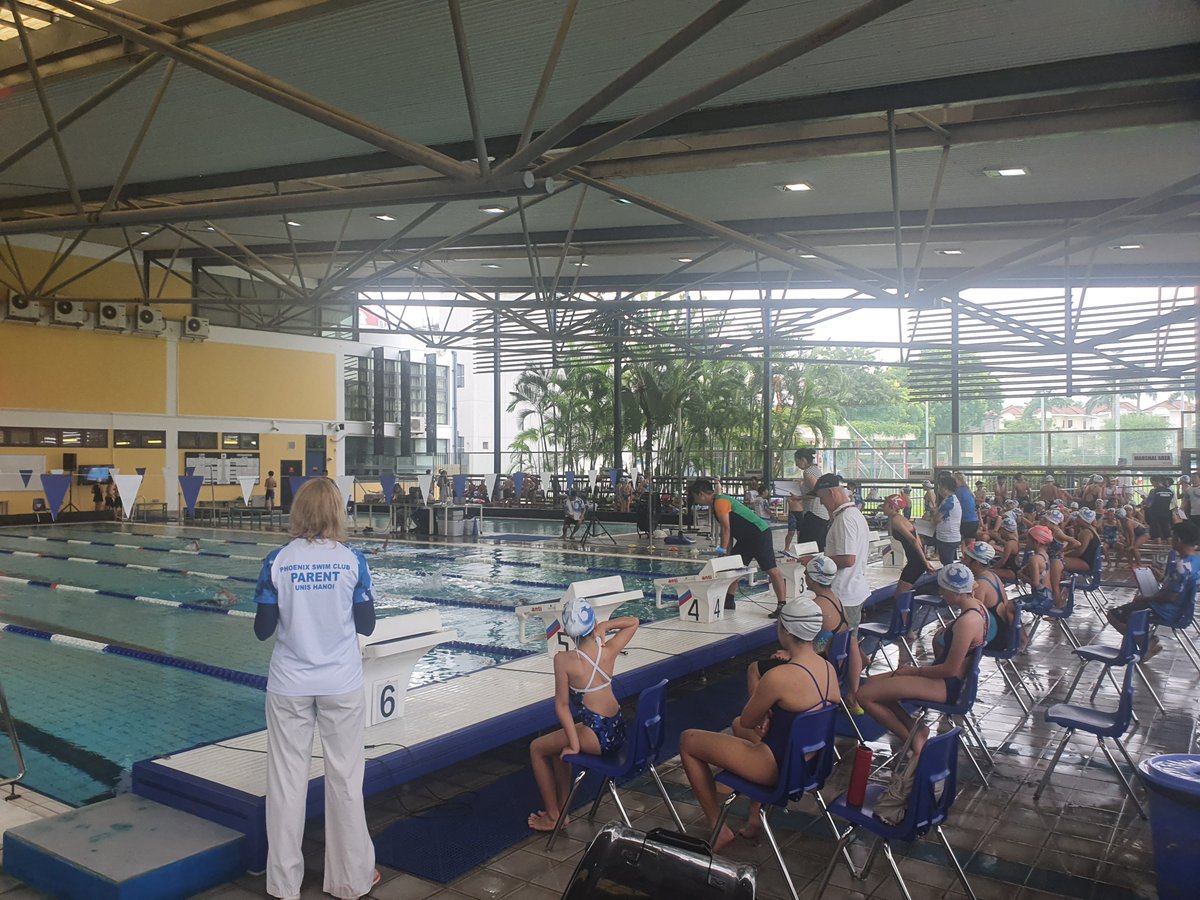 UNIS_Hanoi's tweet photo. The school is buzzing with excitement at our first interswim gala competition!! #unisopeningdoors #UNISHanoi https://t.co/dNOg9PTPNW