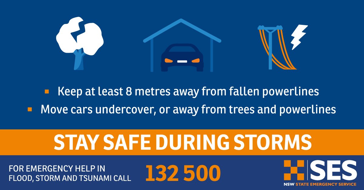 NSWSES's tweet photo. A Severe Thunderstorm Warning for DAMAGING WINDS and LARGE HAILSTONES has been issued for people in parts of Mid North Coast.
 Locations which may be affected include #kempsey, #nambuccaheads and #macksville.
NSW SES: https://t.co/t578A4Mkg8
Warning: https://t.co/WoRTrSPP1X https://t.co/nvhxW9WS6o