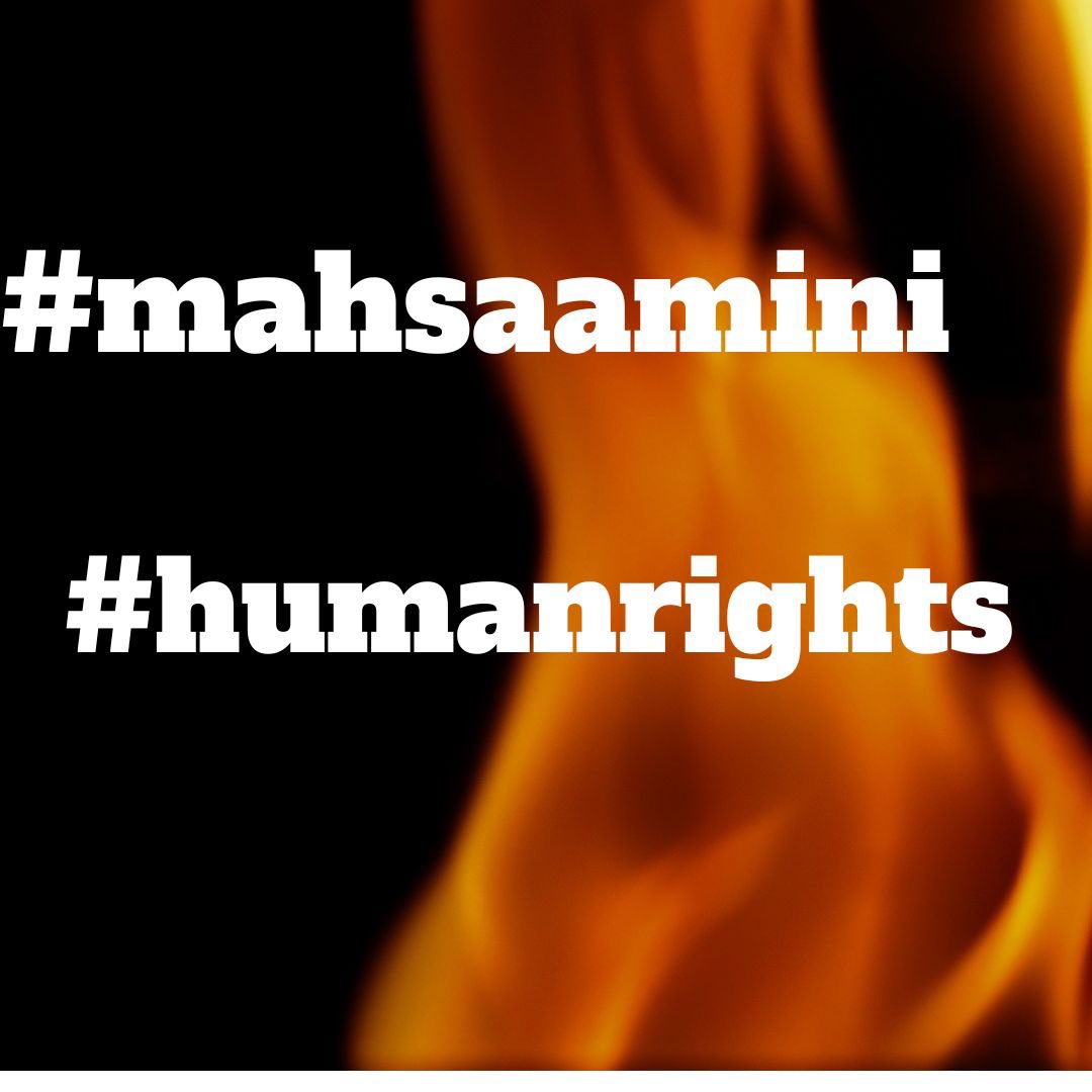 Speak out. Show up. The people of Iran need all of our support. #MahsaAmini