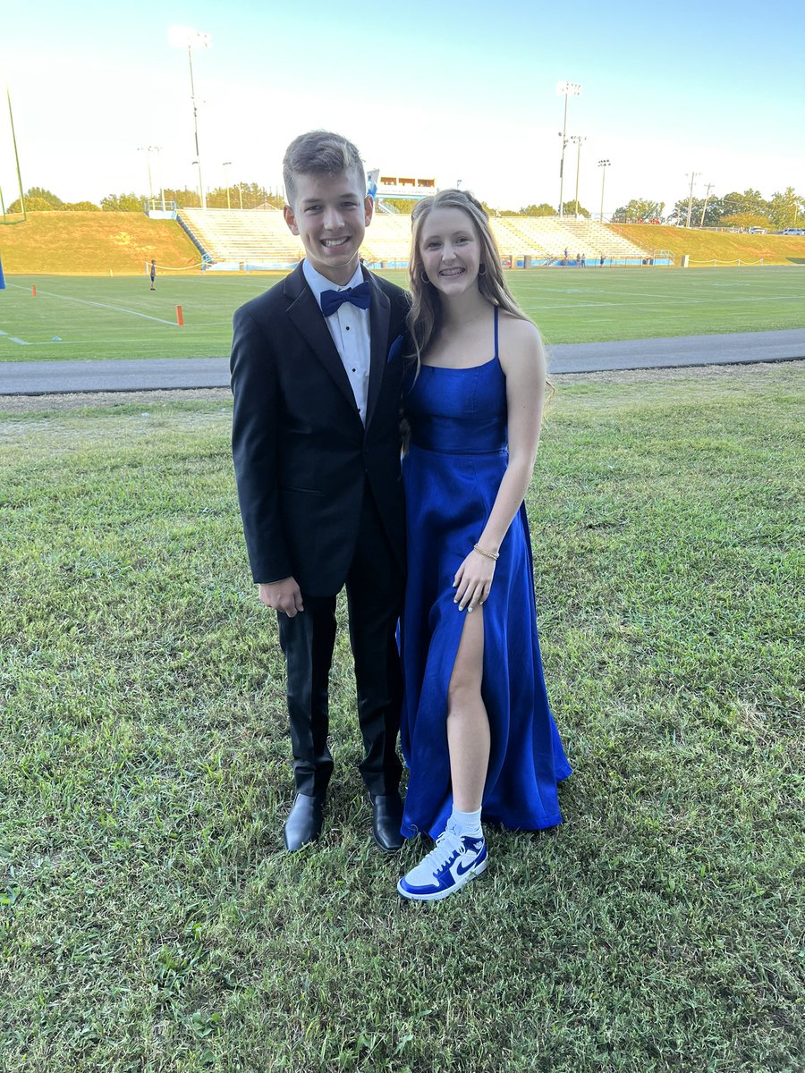 Homecoming 2022 - beyond proud of this girl! 💙🤍