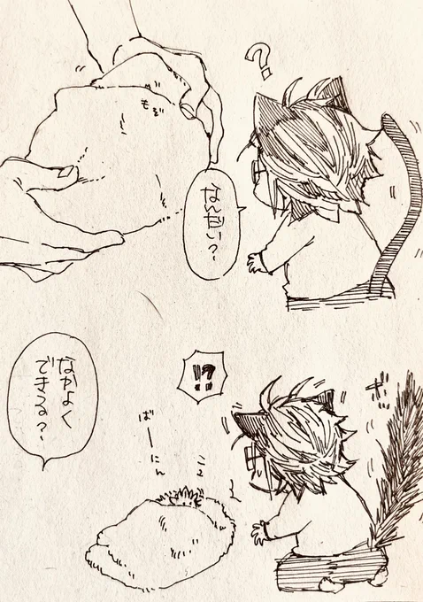 ねこの出会いも合縁奇縁

https://t.co/rOxjVy9AGj 