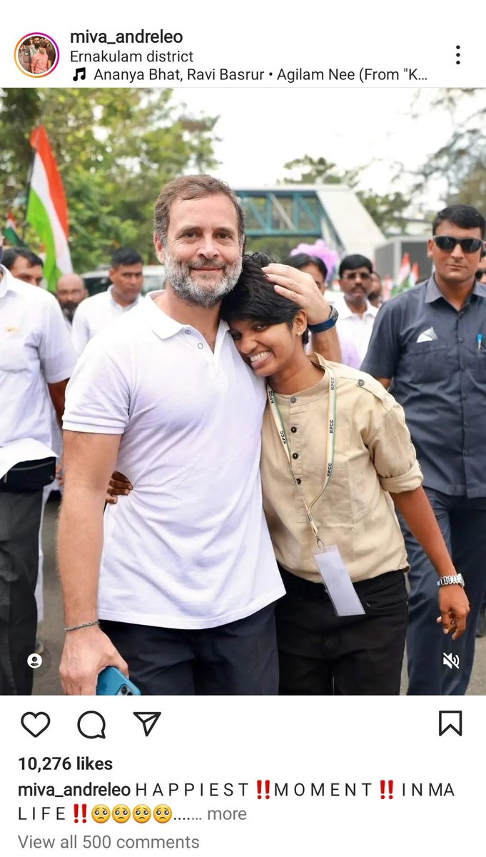 zoo_bear's tweet photo. Look carefully. Both are different, The girl with Rahul Gandhi is Miva Andreleo. @MrsGandhi https://t.co/68E7rDqgD8