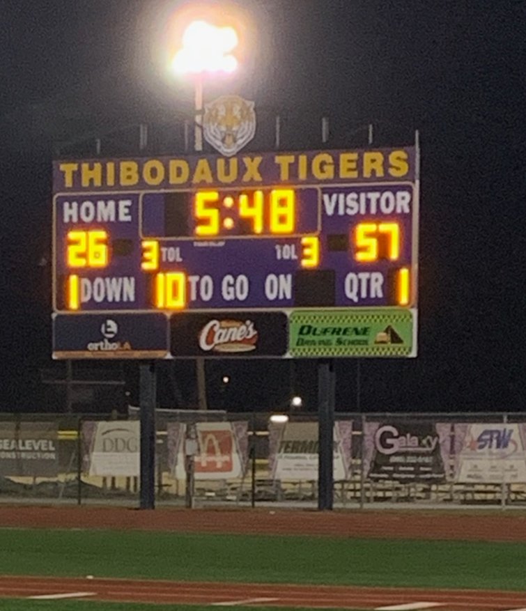 ESJHWildcats's tweet photo. Hey Wildcats we had a big district win tonight over Thibodeaux 57-26 to remain undefeated!!! #YouCantHideThatWildcatPride @esjballcoach @SJBPS118 https://t.co/0x1Bvvr03V