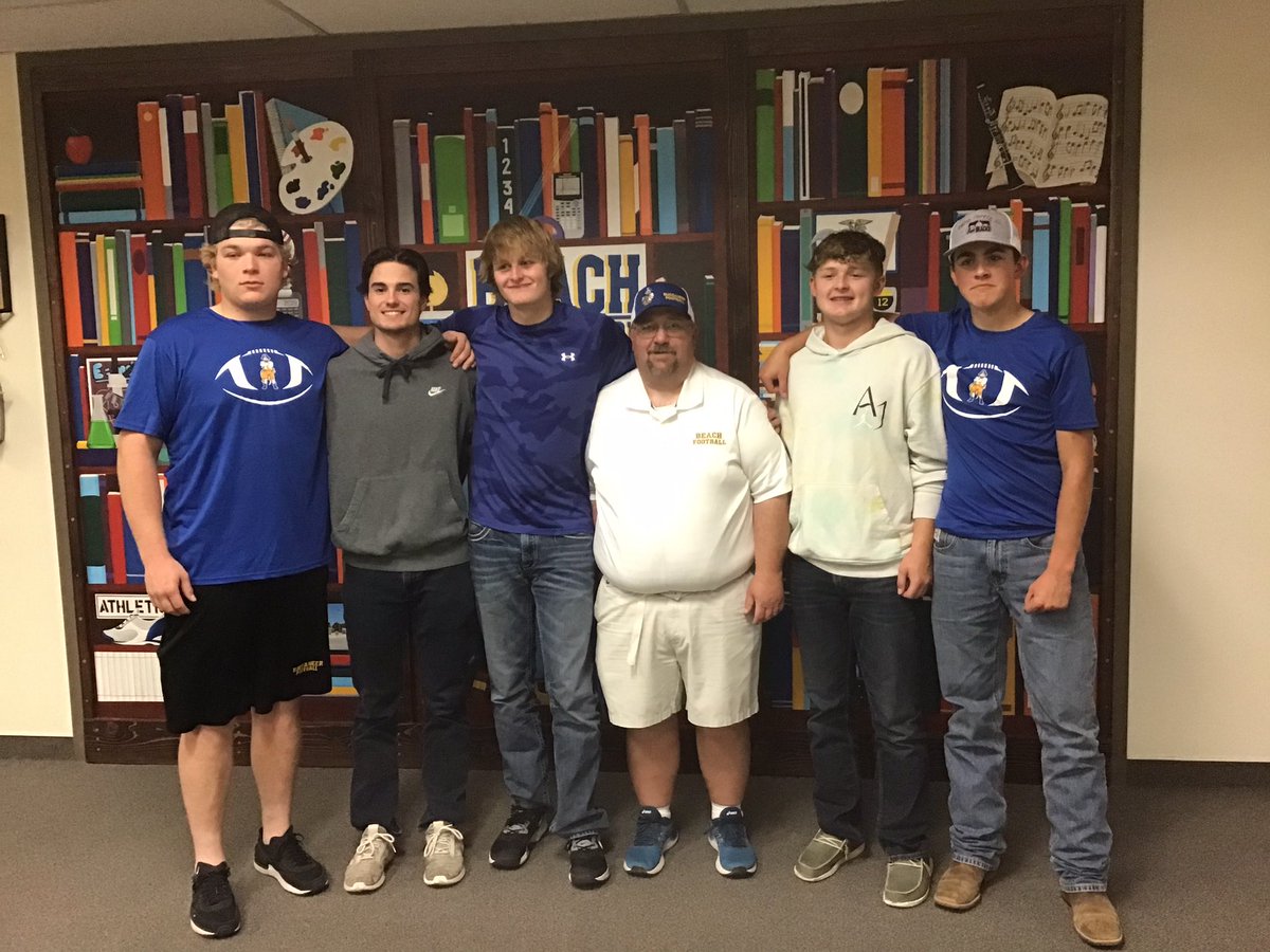 Buccaneers fall 32-16 to the Hettinger/Scranton Nighthawks. Good physical football game. Good luck to the Hawks rest of the way. Afterwords we had our senior night. These 5 kids played hard tonight  and this season. Proud to be their coach. #BucPride