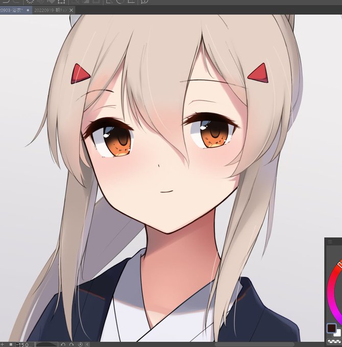 いや,絵も描いてるんですよ
これはさっき塗りなおしたやつ 