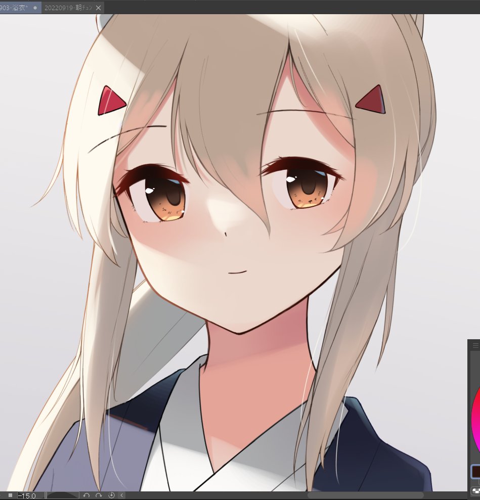 いや,絵も描いてるんですよ
これはさっき塗りなおしたやつ 