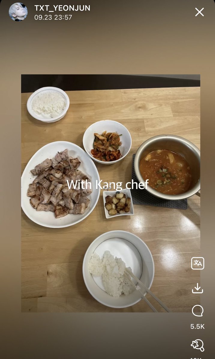 iwantthatrb's tweet photo. 하..
어제 연준이가 야식으로 밥 • 이만큼 먹은데는 다 이유가 잇엇다 
아침으로 쌀국수 ⚫️ 이만큼 먹으려고 
이 남자 빌드업있네 https://t.co/ZfsC9eFBZ9