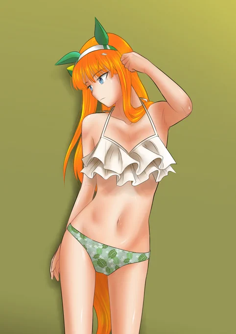 サイレンススズカ #ウマ娘プリティーダービー #ウマ娘 #サイレンススズカ(ウマ娘) #サイレンススズカ #水着 