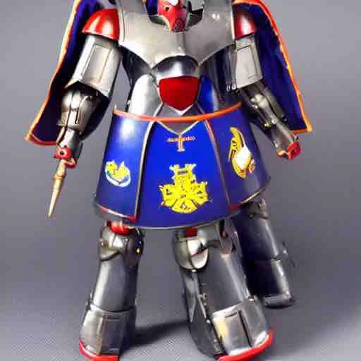 AIが生成した「中世ヨーロッパのモビルスーツ」がなかなかかっこよくてこいつらのガンプラが欲しい。