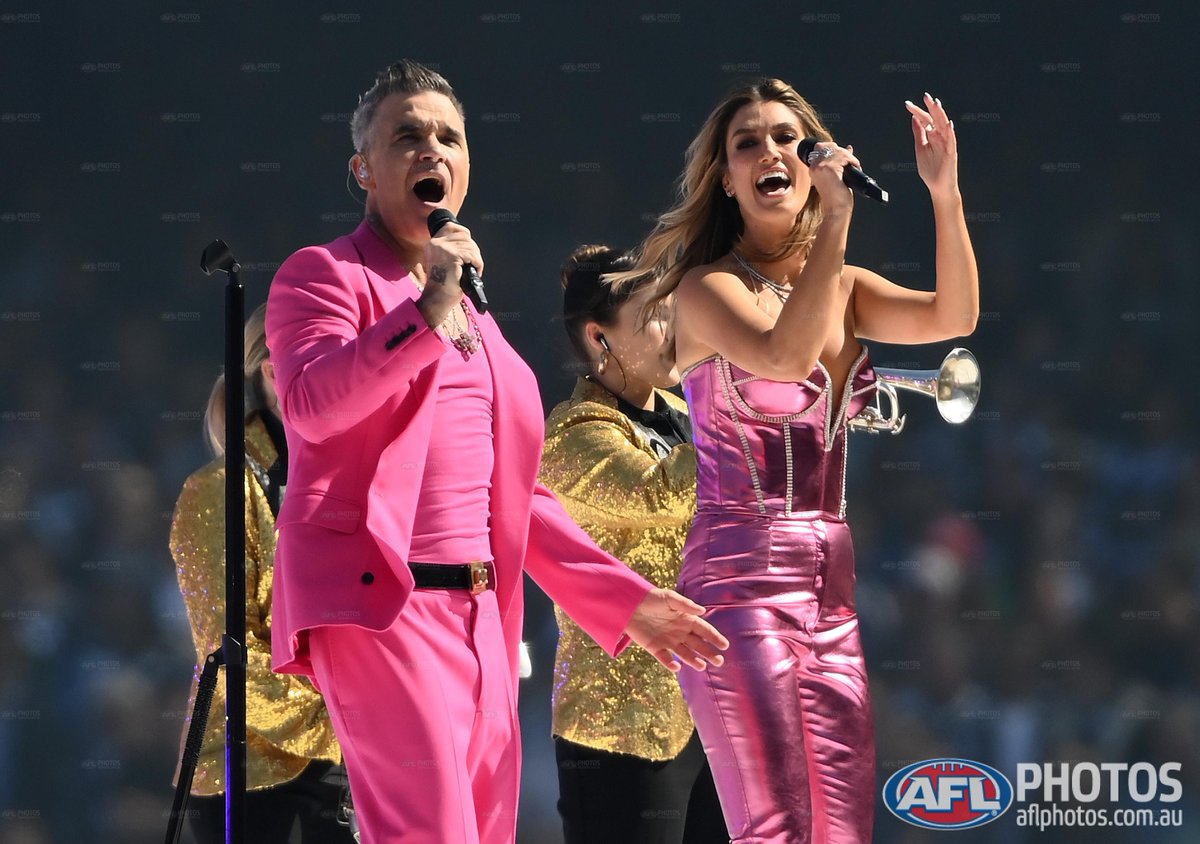 AFL's tweet photo. What a vibe!
#TelstraPreMatch | #AFLGF https://t.co/jx7we9OXIQ