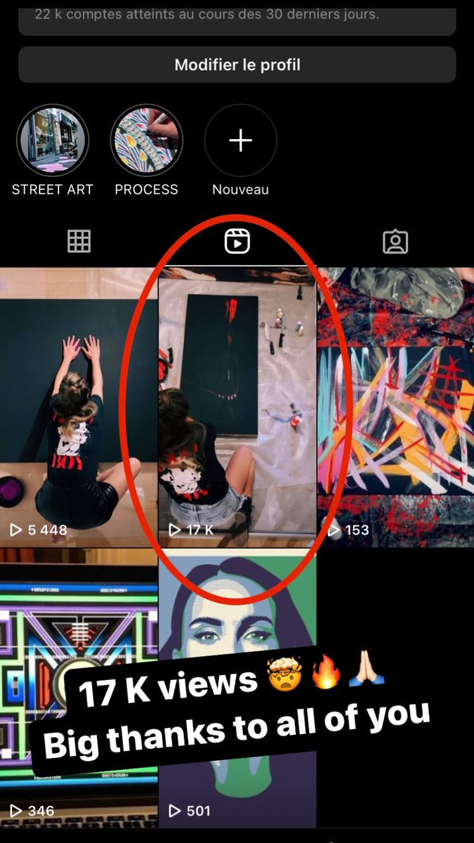 17 K views on IG ! 🤯🔥 Thanks to all of you who’s following me on social medias. It means the world to me. 🙏🏻

To follow me 👇🏻

facebook.com/mim.artiste
instagram.com/artbym1m

One love ❤️
Mim