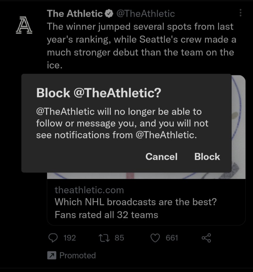 bjorkswag's tweet photo. I recommend everyone block this Account they are purposely spreading false information and making idiots pay for it. #SupportlocalShitposters #BlockTheAthletic https://t.co/FBFbcPA4PG
