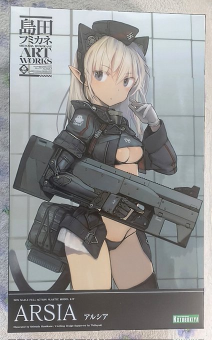 アルシア届いた～♪
しかし作るのはしばらく後になりそうじゃ… 