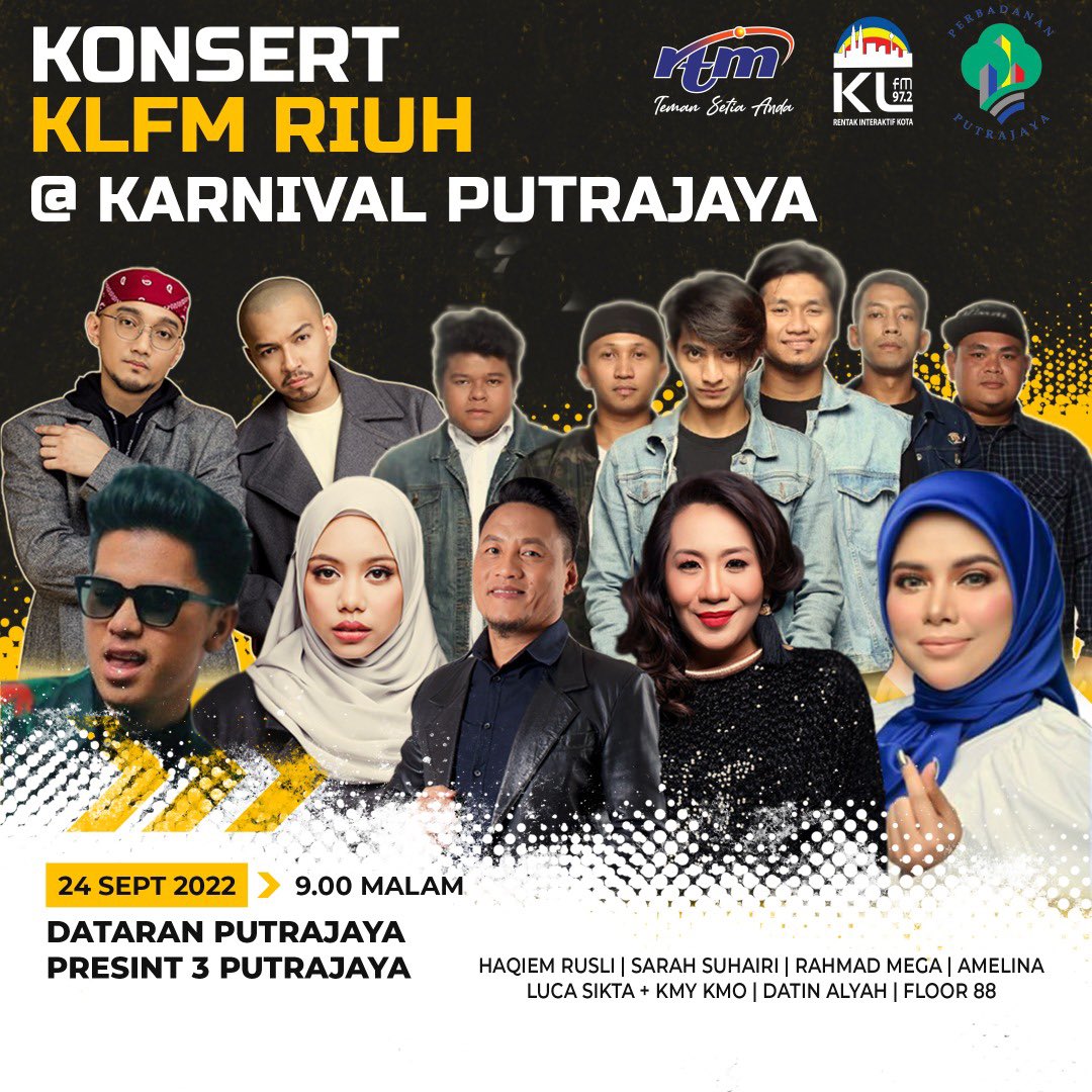 Malam ni kalau ada yang free , boleh datang ke Dataran Putrajaya. Bukan selalu Gong Nekara nak berdentum di tempat awam sebegini 🦉. Ayuh, jumpa semua pukul 9:00 malam nanti disana. Masuk adalah PERCUMA tanpa limit !